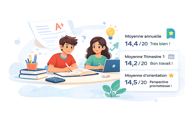 Illustration moyenne